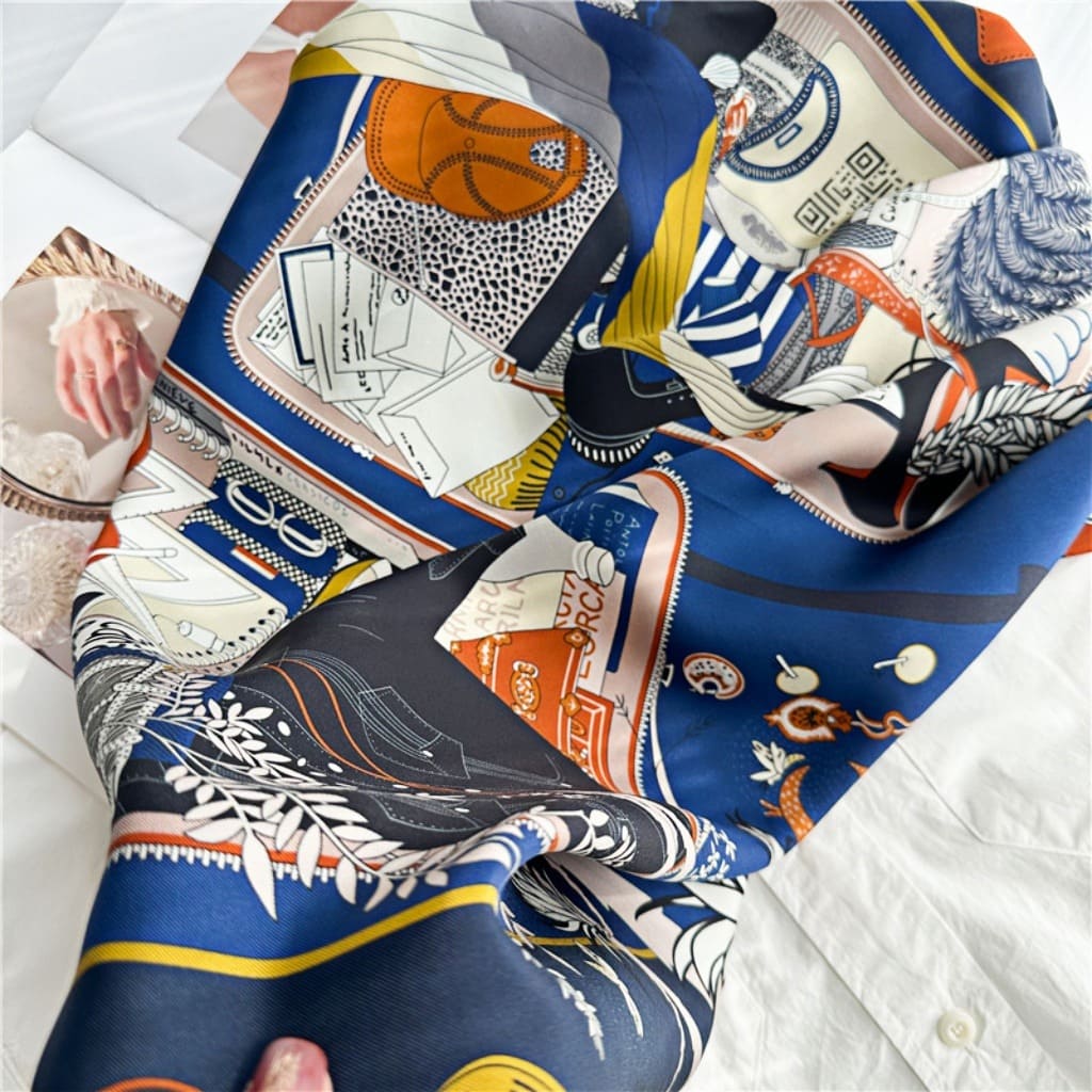 MaraSilk Pure Mulberry Silk Scarf - Square Twill MS356