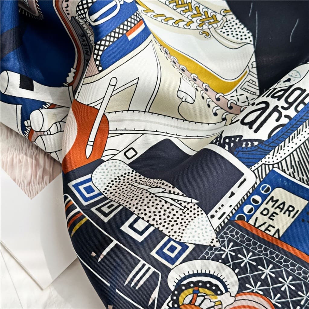 MaraSilk Pure Mulberry Silk Scarf - Square Twill MS356