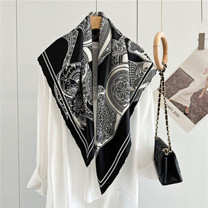 MaraSilk Pure Mulberry Silk Scarf - Square Twill MS357