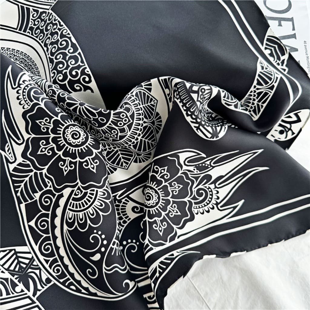 MaraSilk Pure Mulberry Silk Scarf - Square Twill MS357