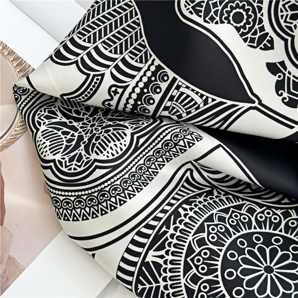 MaraSilk Pure Mulberry Silk Scarf - Square Twill MS357