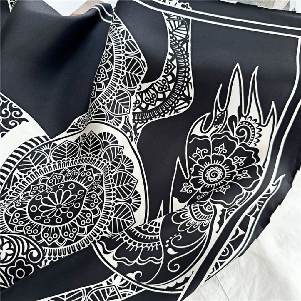 MaraSilk Pure Mulberry Silk Scarf - Square Twill MS357