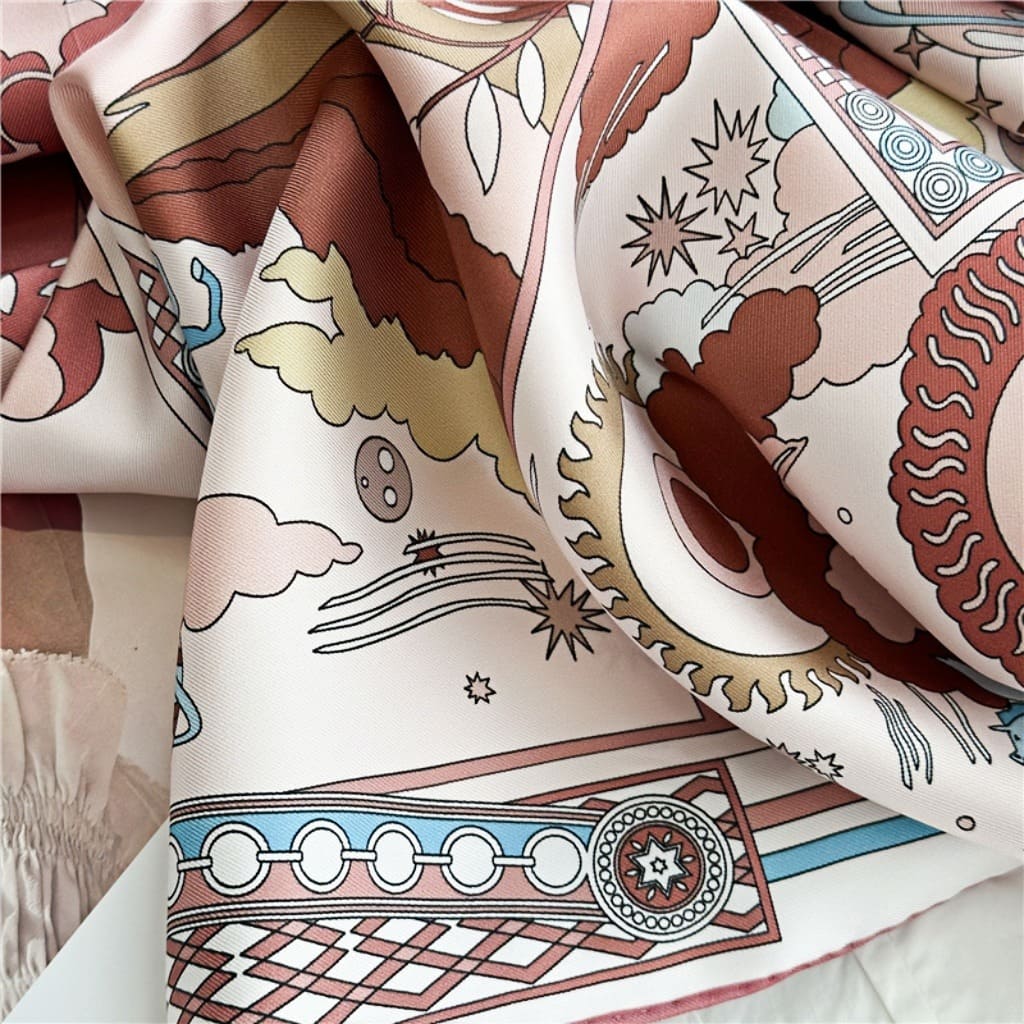 MaraSilk Pure Mulberry Silk Scarf - Square Twill MS358