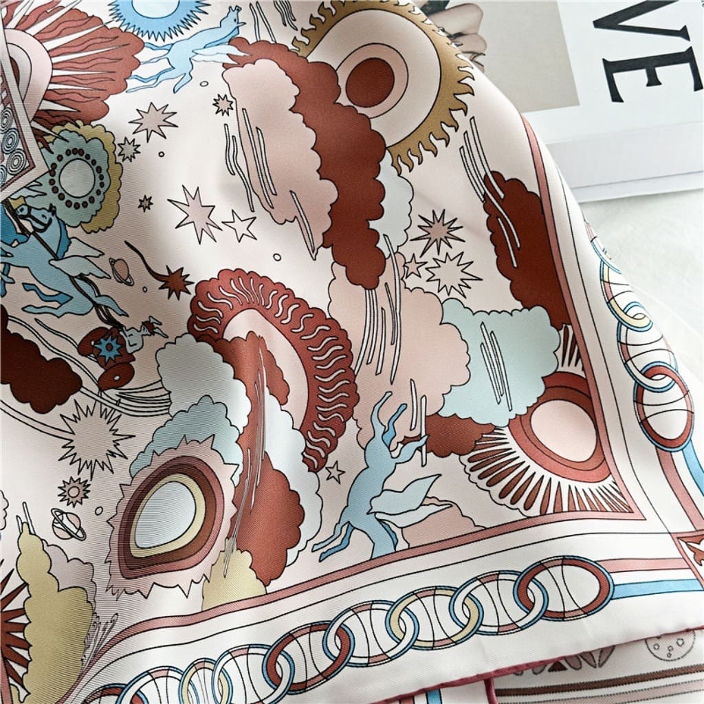 MaraSilk Pure Mulberry Silk Scarf - Square Twill MS358