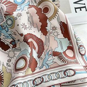 MaraSilk Pure Mulberry Silk Scarf - Square Twill MS358