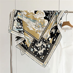 MaraSilk Pure Mulberry Silk Scarf - Square Twill MS358