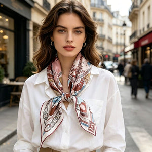 MaraSilk Pure Mulberry Silk Scarf - Square Twill MS358