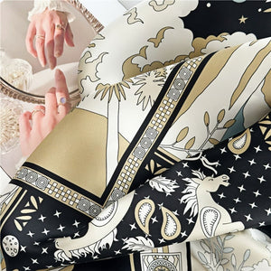 MaraSilk Pure Mulberry Silk Scarf - Square Twill MS358