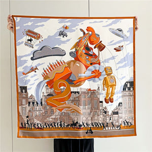 MaraSilk Pure Mulberry Silk Scarf - Square Twill MS360