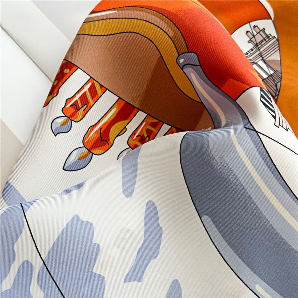 MaraSilk Pure Mulberry Silk Scarf - Square Twill MS360