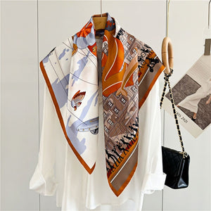 MaraSilk Pure Mulberry Silk Scarf - Square Twill MS360