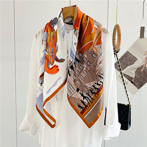 MaraSilk Pure Mulberry Silk Scarf - Square Twill MS360