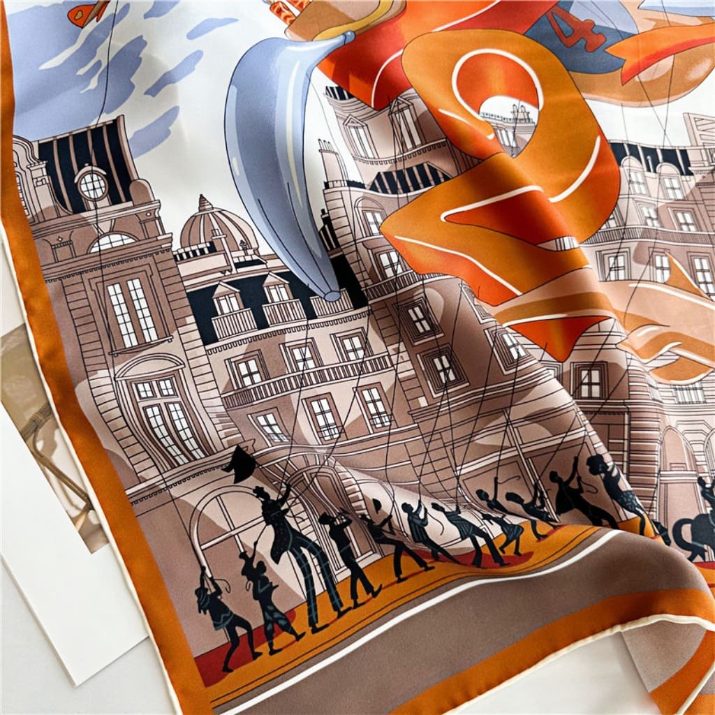 MaraSilk Pure Mulberry Silk Scarf - Square Twill MS360