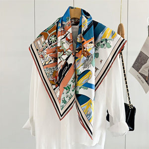 MaraSilk Pure Mulberry Silk Scarf - Square Twill MS361