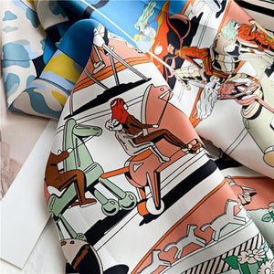 MaraSilk Pure Mulberry Silk Scarf - Square Twill MS361