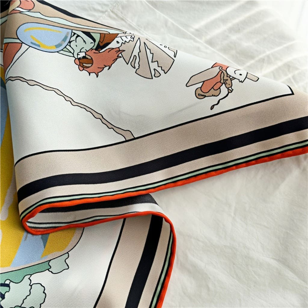 MaraSilk Pure Mulberry Silk Scarf - Square Twill MS361