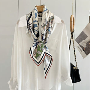 MaraSilk Pure Mulberry Silk Scarf - Square Twill MS361