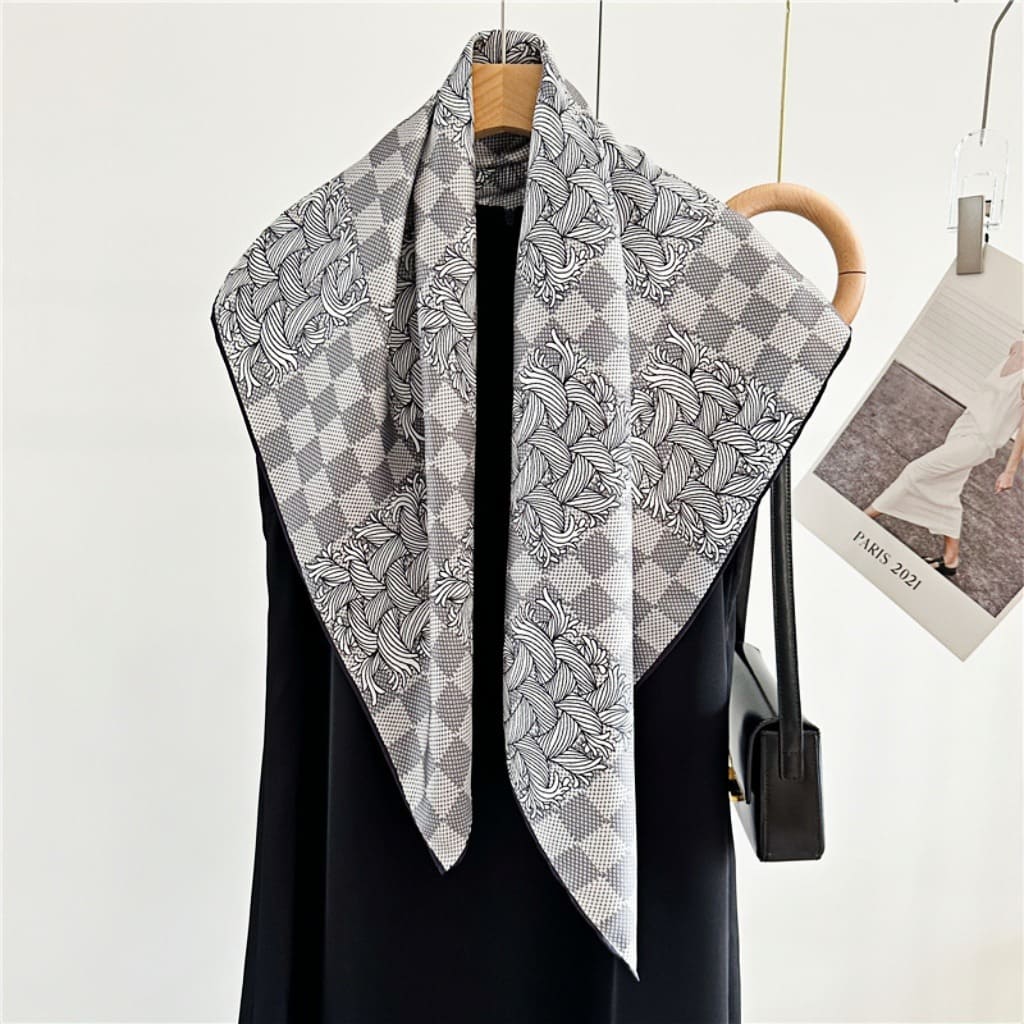 MaraSilk Pure Mulberry Silk Scarf - Square Twill MS362