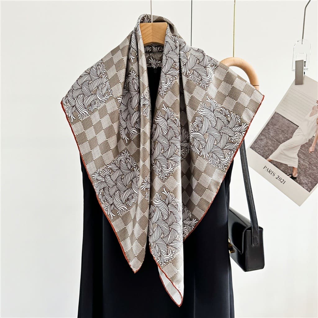 MaraSilk Pure Mulberry Silk Scarf - Square Twill MS362