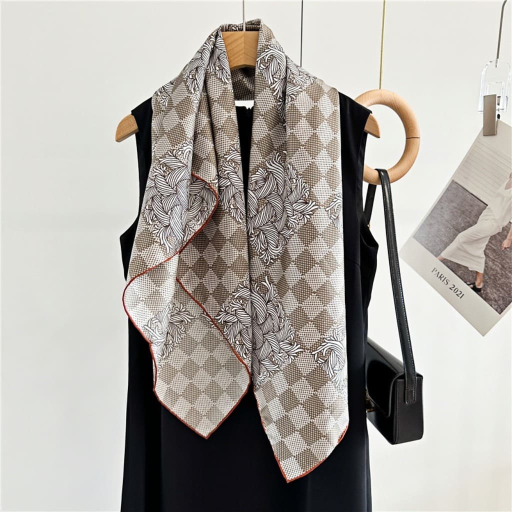 MaraSilk Pure Mulberry Silk Scarf - Square Twill MS362