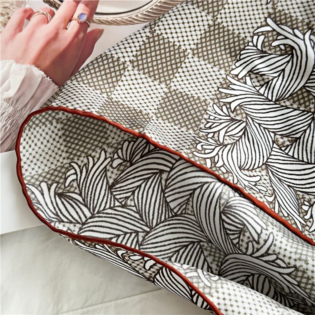 MaraSilk Pure Mulberry Silk Scarf - Square Twill MS362