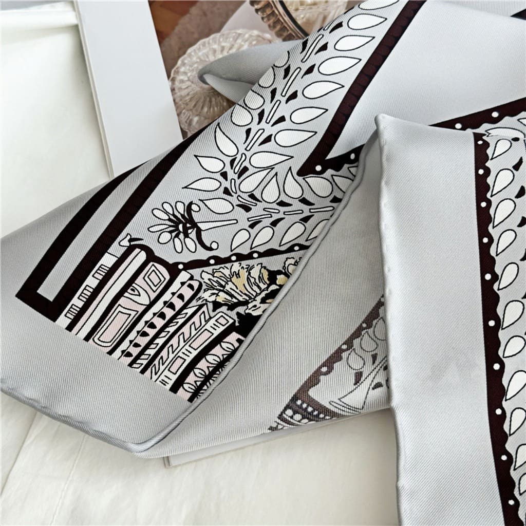 MaraSilk Pure Mulberry Silk Scarf - Square Twill MS363