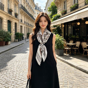MaraSilk Pure Mulberry Silk Scarf - Square Twill MS363