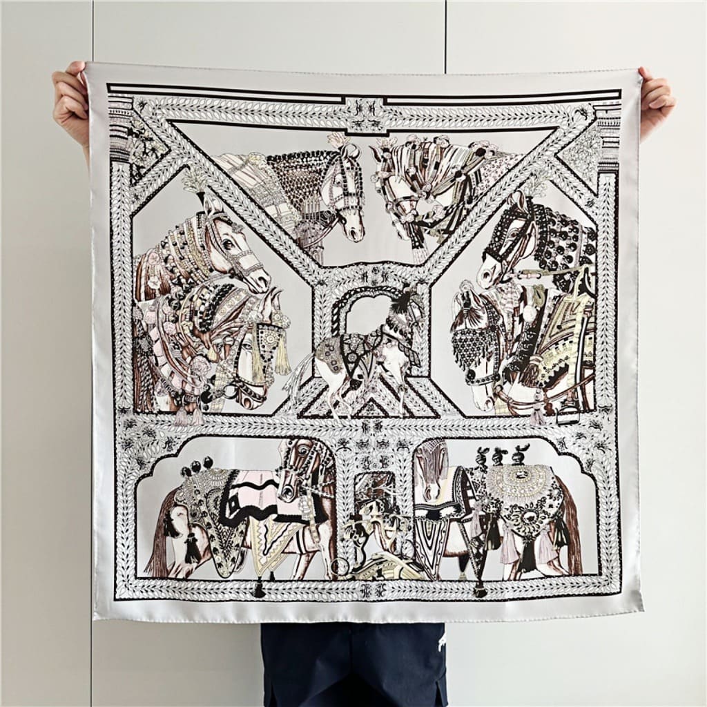 MaraSilk Pure Mulberry Silk Scarf - Square Twill MS363