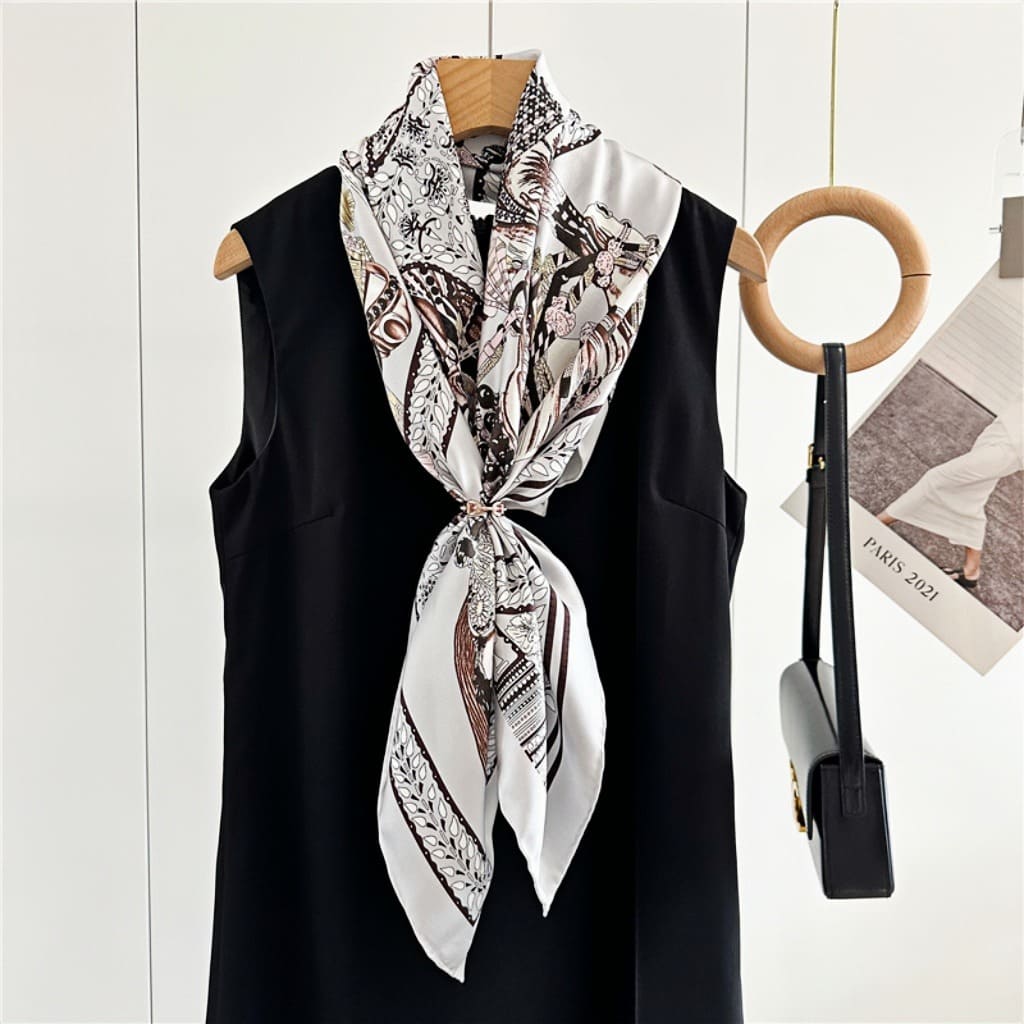 MaraSilk Pure Mulberry Silk Scarf - Square Twill MS363