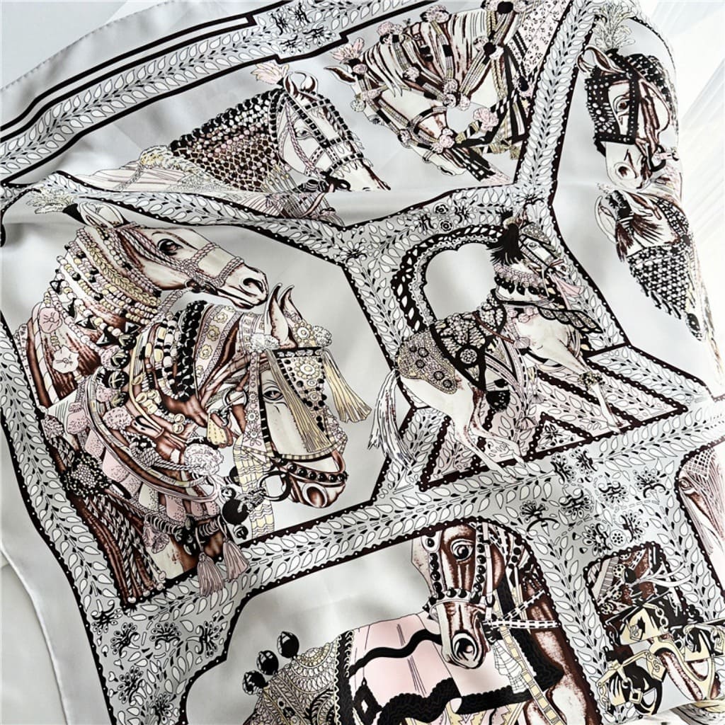 MaraSilk Pure Mulberry Silk Scarf - Square Twill MS363