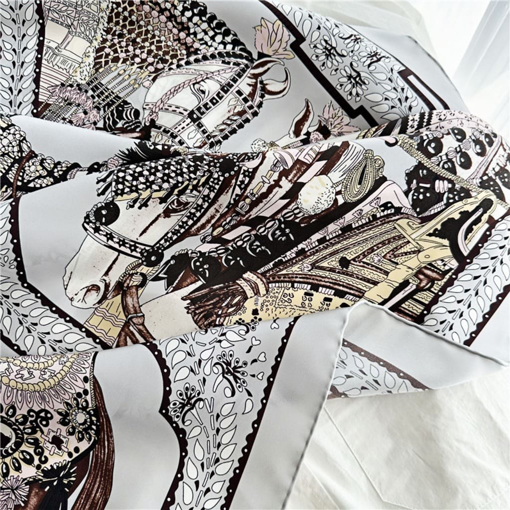 MaraSilk Pure Mulberry Silk Scarf - Square Twill MS363