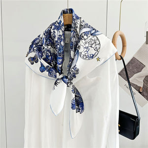 MaraSilk Pure Mulberry Silk Scarf - Square Twill MS365