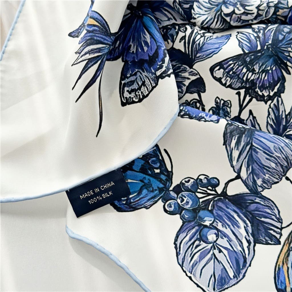 MaraSilk Pure Mulberry Silk Scarf - Square Twill MS365