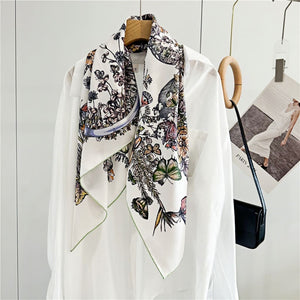 MaraSilk Pure Mulberry Silk Scarf - Square Twill MS365