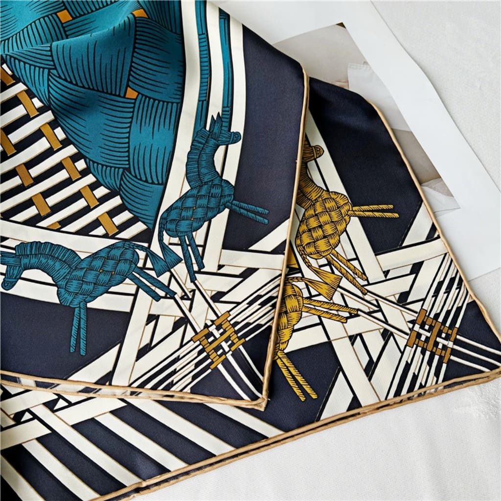 MaraSilk Pure Mulberry Silk Scarf - Square Twill MS366