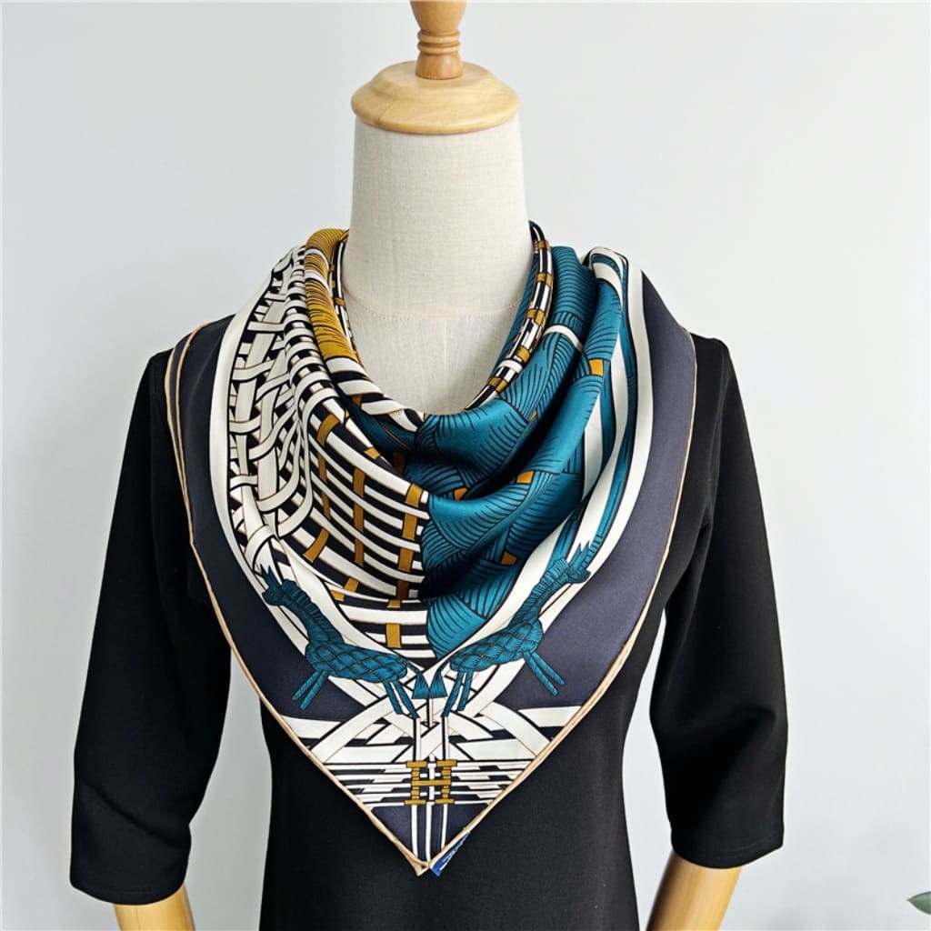 MaraSilk Pure Mulberry Silk Scarf - Square Twill MS366