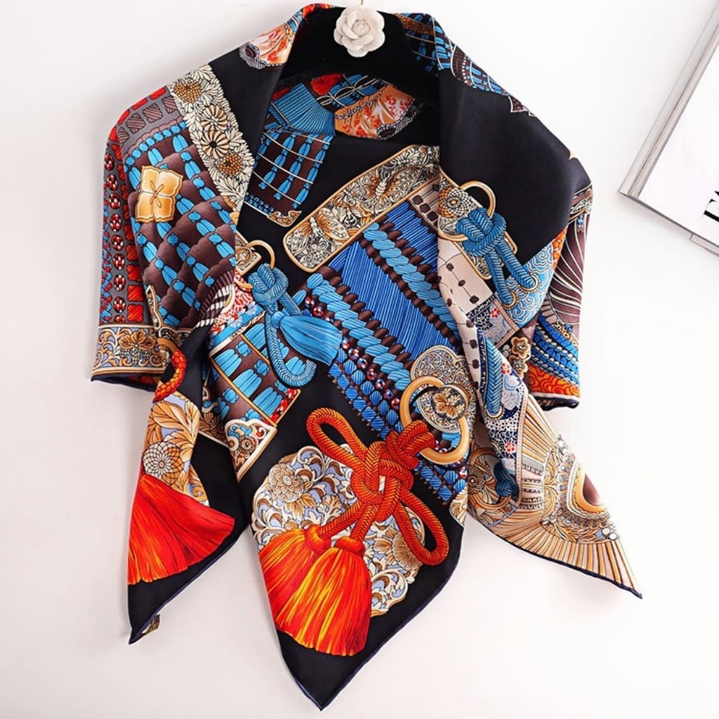 MaraSilk Pure Mulberry Silk Scarf - Square Twill MS367