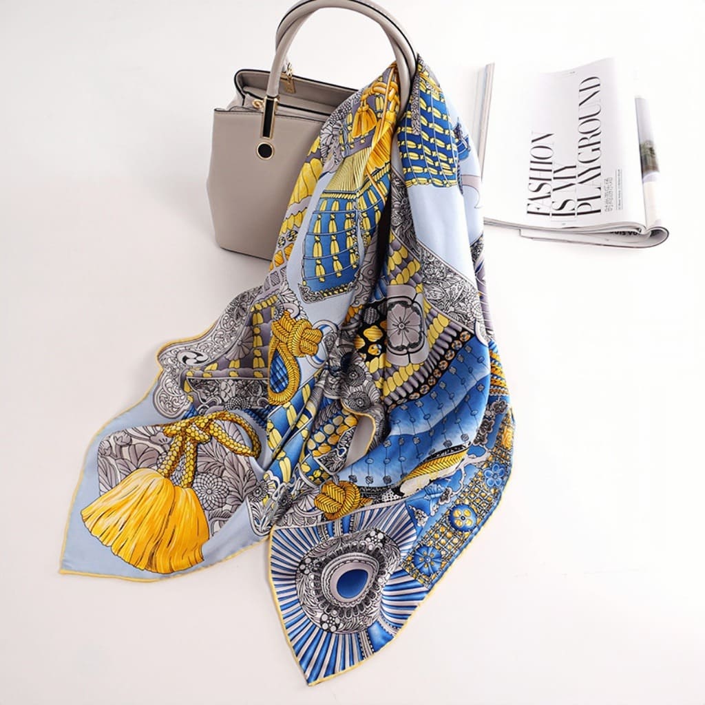 MaraSilk Pure Mulberry Silk Scarf - Square Twill MS367