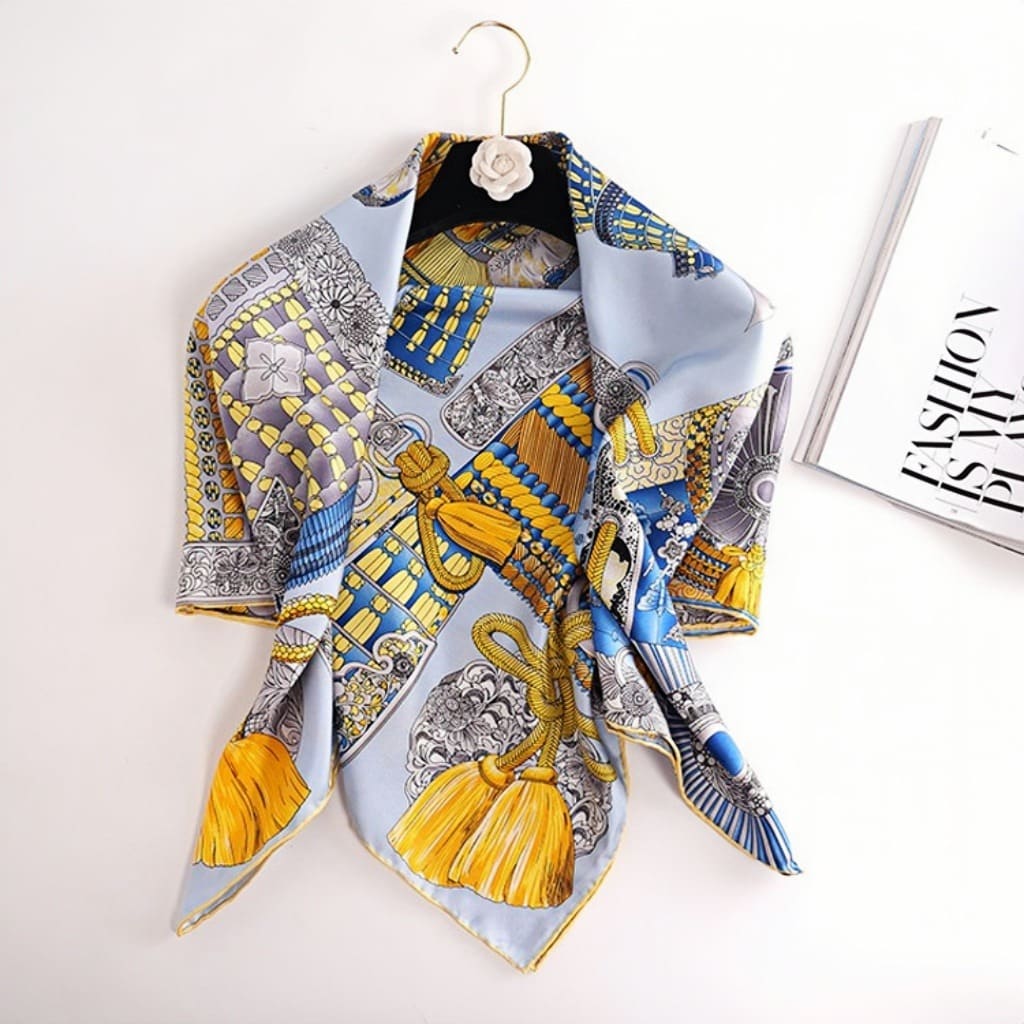 MaraSilk Pure Mulberry Silk Scarf - Square Twill MS367