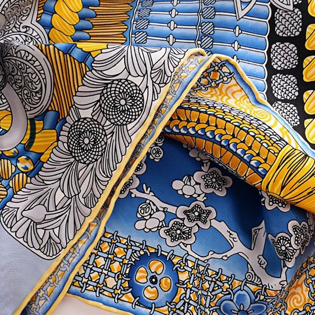 MaraSilk Pure Mulberry Silk Scarf - Square Twill MS367