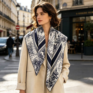MaraSilk Pure Mulberry Silk Scarf - Square Twill MS369