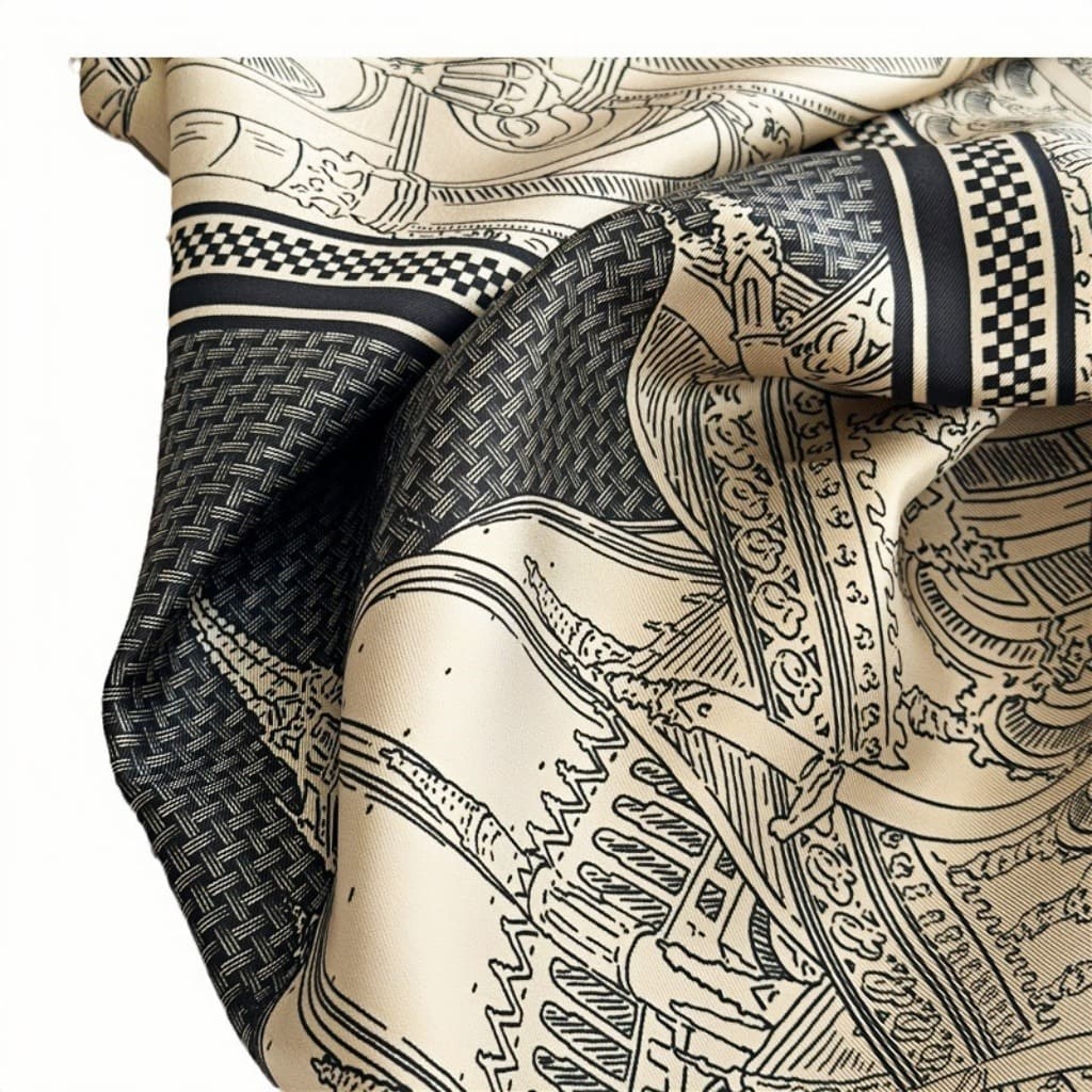 MaraSilk Pure Mulberry Silk Scarf - Square Twill MS371