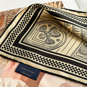 MaraSilk Pure Mulberry Silk Scarf - Square Twill MS371