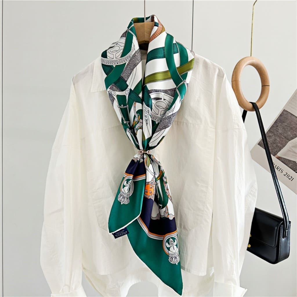 MaraSilk Pure Mulberry Silk Scarf - Square Twill MS372