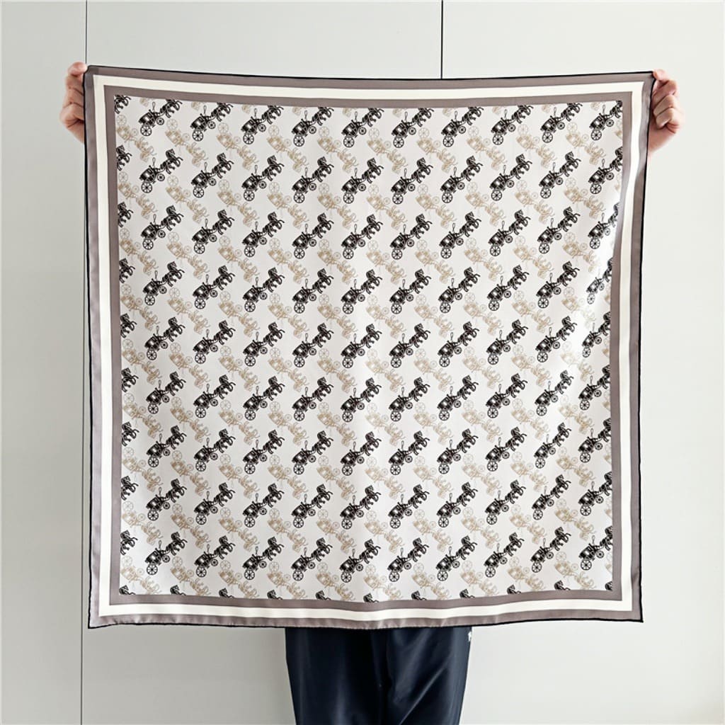 MaraSilk Pure Mulberry Silk Scarf - Square Twill MS373