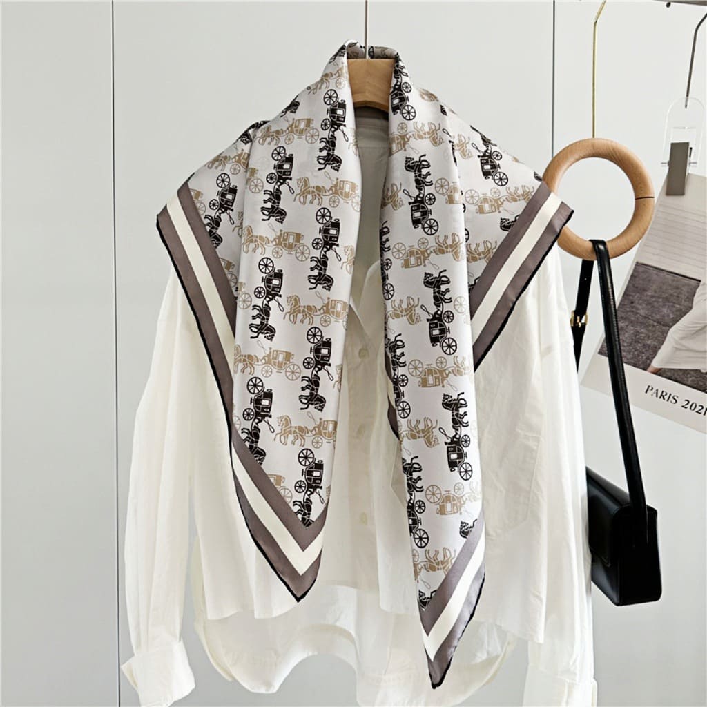 MaraSilk Pure Mulberry Silk Scarf - Square Twill MS373