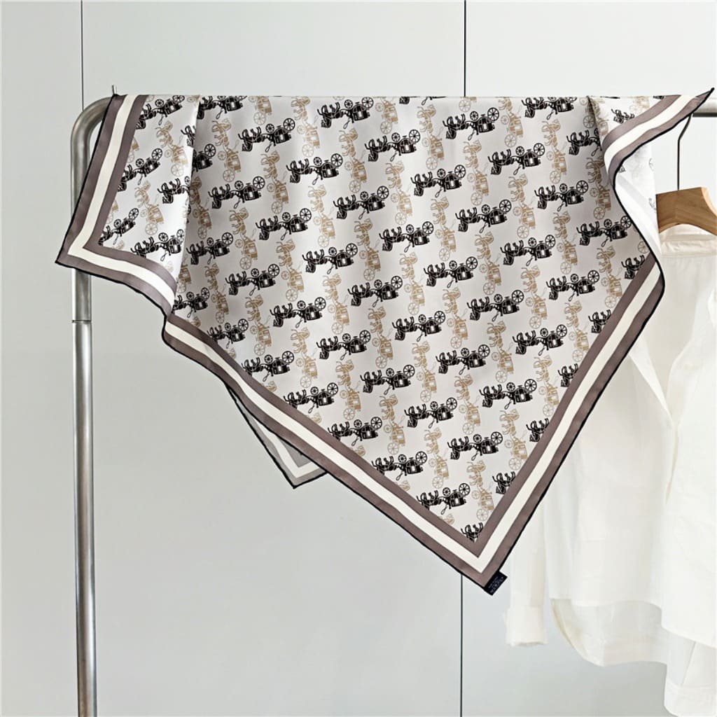 MaraSilk Pure Mulberry Silk Scarf - Square Twill MS373