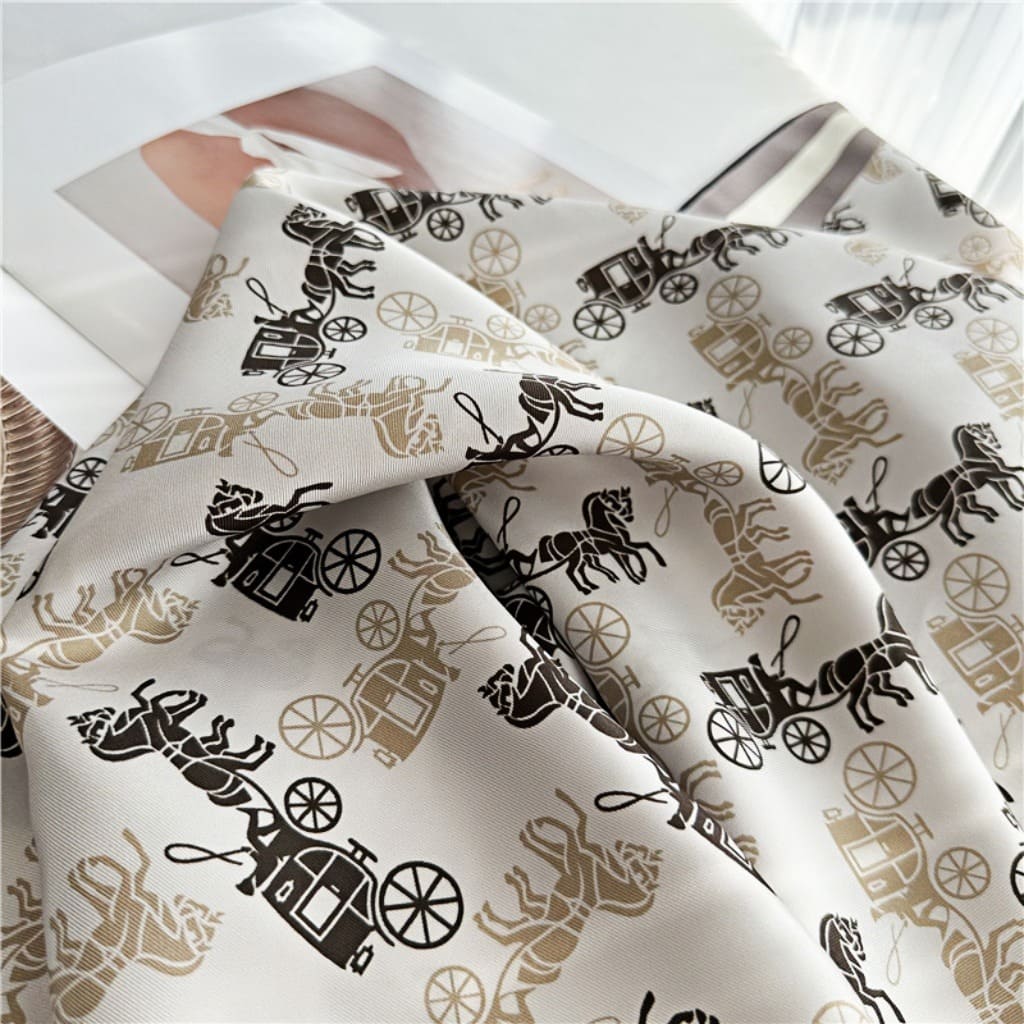 MaraSilk Pure Mulberry Silk Scarf - Square Twill MS373