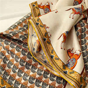 MaraSilk Pure Mulberry Silk Scarf - Square Twill MS374