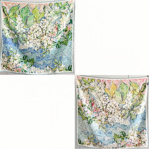 MaraSilk Pure Mulberry Silk Scarf - Square Twill MS375 34" x 34" MS37501